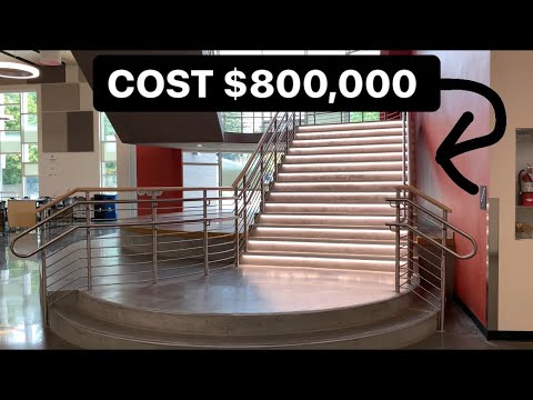 $800,000 School Staircase... WHAT?!!
