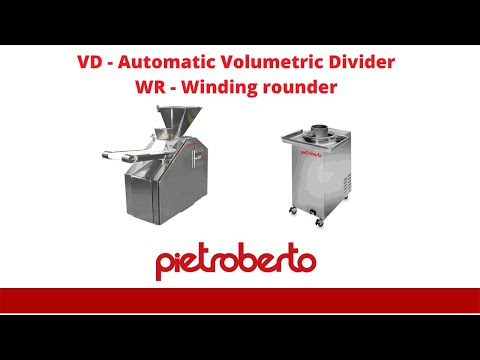 Pietroberto - VD + WR - Automatic Volumetric Divider + Winding Rounder