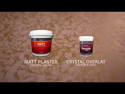 Macoavell Special Effect - Cream Plaster with K gold Overlay