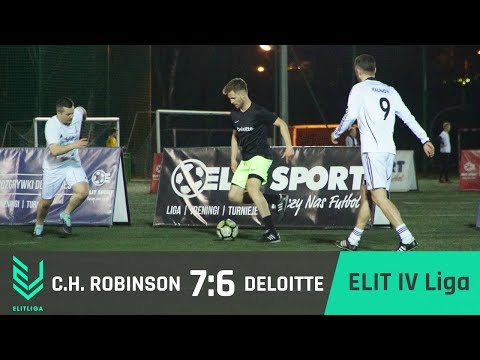 C.H. ROBINSON 7:6 DELOITTE - ELIT IV Liga [WIOSNA 2018]