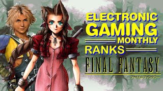 Electronic Gaming Monthly's Top 36 Final Fantasy Games & Spin-Offs