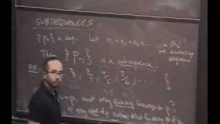 Real Analysis, Lecture 16: Subsequences, Cauchy Sequences