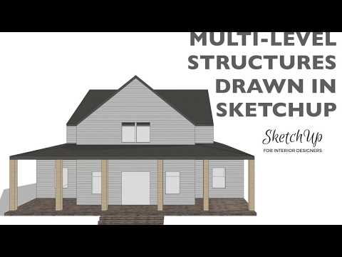 Drawing Multi-Level Structures in SketchUp