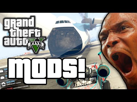 GTA V: MODDED MISSION! (GTA 5 Next Gen Funny Moments)