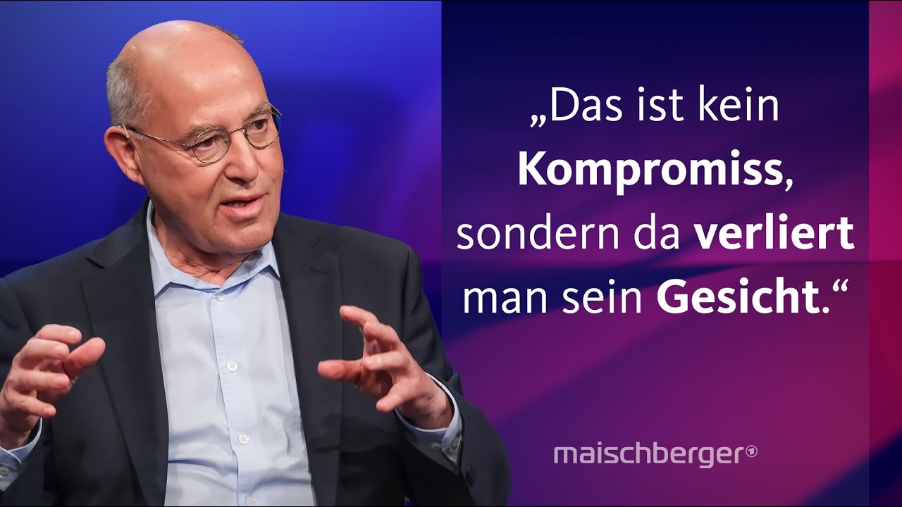 Karl Lauterbach und Gregor Gysi diskutieren über Sozialpolitik und den Ukraine-Krieg | maischberger