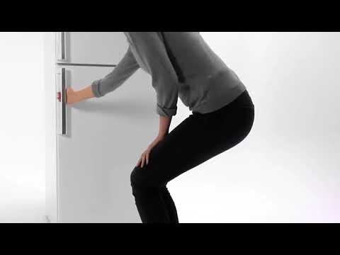 Bosch Freestanding American Style Refrigeration KFN96VPEAG - Metallic Silver Doors Video 4