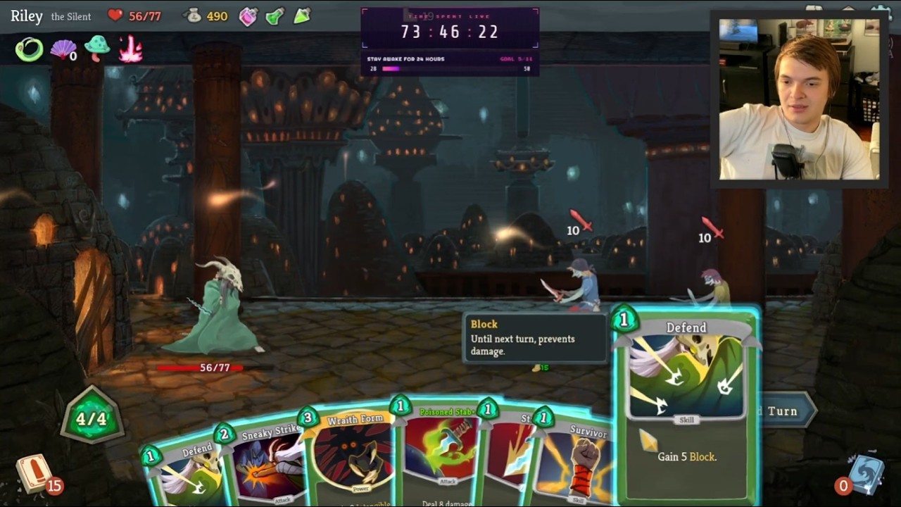 Wilson tries Slay the Spire. A very normal stream. (RMM Day 21)