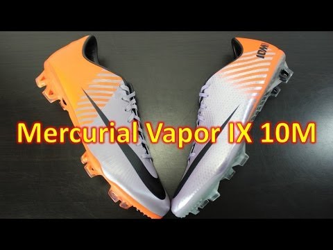 Nike Mercurial Vapor 9 10M Metallic Mach Purple/Total Orange - Unboxing + On Feet