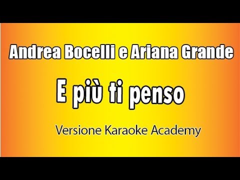 download lagu mp3 mp4 E Piu Ti Penso Karaoke, download lagu E Piu Ti Penso Karaoke gratis, unduh video klip E Piu Ti Penso Karaoke