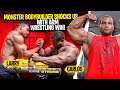 MONSTER BODYBUILDER CARLOS THOMAS SHOCKS US WITH HIS ARM STRENGTH AND WINS IN ARM WRESTLING!