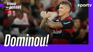 FLAMENGO VENCE O VASCO COM GOL DE CARRASCAL E RESPIRA NO CARIOCA | TROCA DE PASSES | sportv