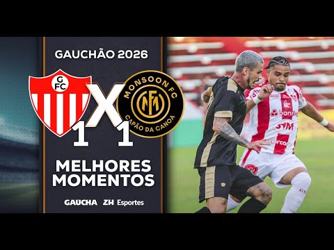 GUARANY 1x1 MONSOON | MELHORES MOMENTOS | GAUCHÃO | 10/01/2026