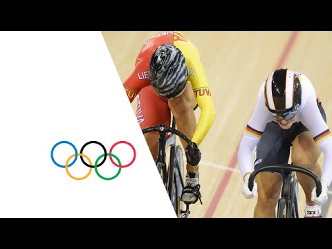 Cycling Track Women's Sprint 1/8 Finals - Full Replay | London 2012 Olympics
