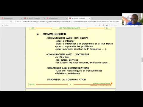 Cours # 10 Arts et habiletés pour bien diriger Jean Clébert Jean Charles