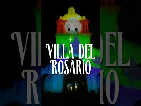 🎄 Villa del Rosario se enciende en Navidad 2025 ✨Cuando cae la noche, las luces despiertan.
