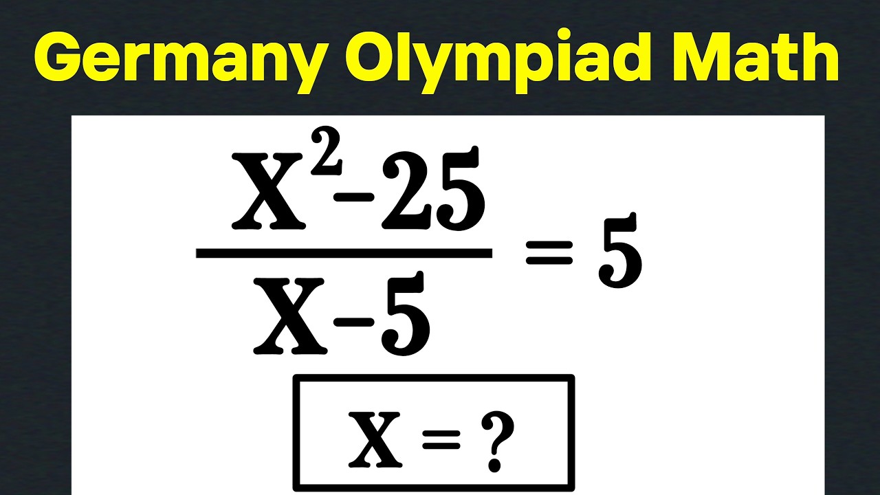 A Beautiful Olympiad Math Problem That Will Blow Your Mind!