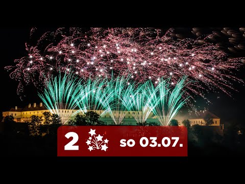 IGNIS BRUNENSIS 2021 | 2. ohňostroj / 2nd fireworks • LIVE • Brno, Špilberk Castle | 3.7.2021