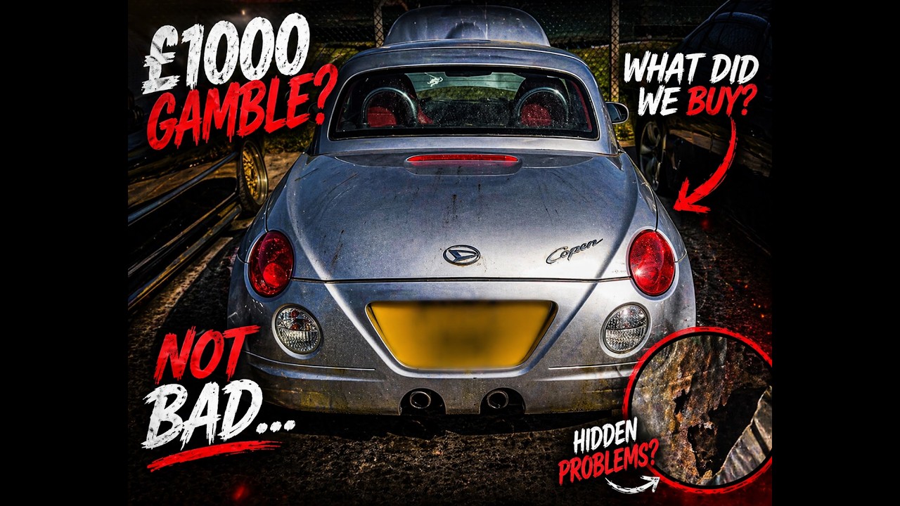 We Bought a £1,000 Daihatsu Copen…Was It a Mistake?
