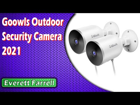Goowls Outdoor Security Camera 2022