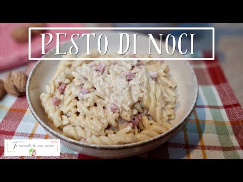 PESTO DI NOCI E PANCETTA AFFUMICATA | Un piatto veloce e facile, ma perfetto nei giorni freddi