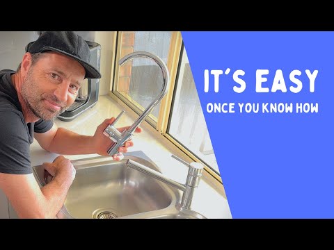 It's easy to replace your kitchen tap DIY