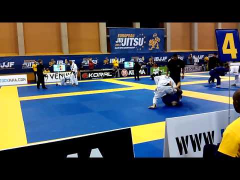 European BJJ Open 2013 - David Dimopoulos Said  (Alliance JJ) vs. Sergio c. Gonzales (Nova Uniao)