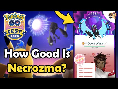 The ULTIMATE NECROZMA GUIDE in Pokémon GO! (2024) | How Good Is Dusk Mane & Dawn Wings?