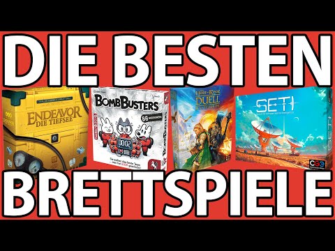 Die BESTEN Brettspiele 2025 | Bestenliste & Empfehlungen