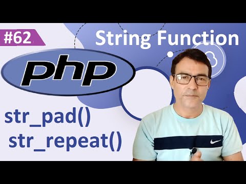 Php String Str_pad And Str_repeat Function Php Tutorial For Beginners Lesson 62