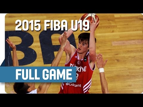 China v Turkey - Group B - Full Game - 2015 FIBA U19 World Championship