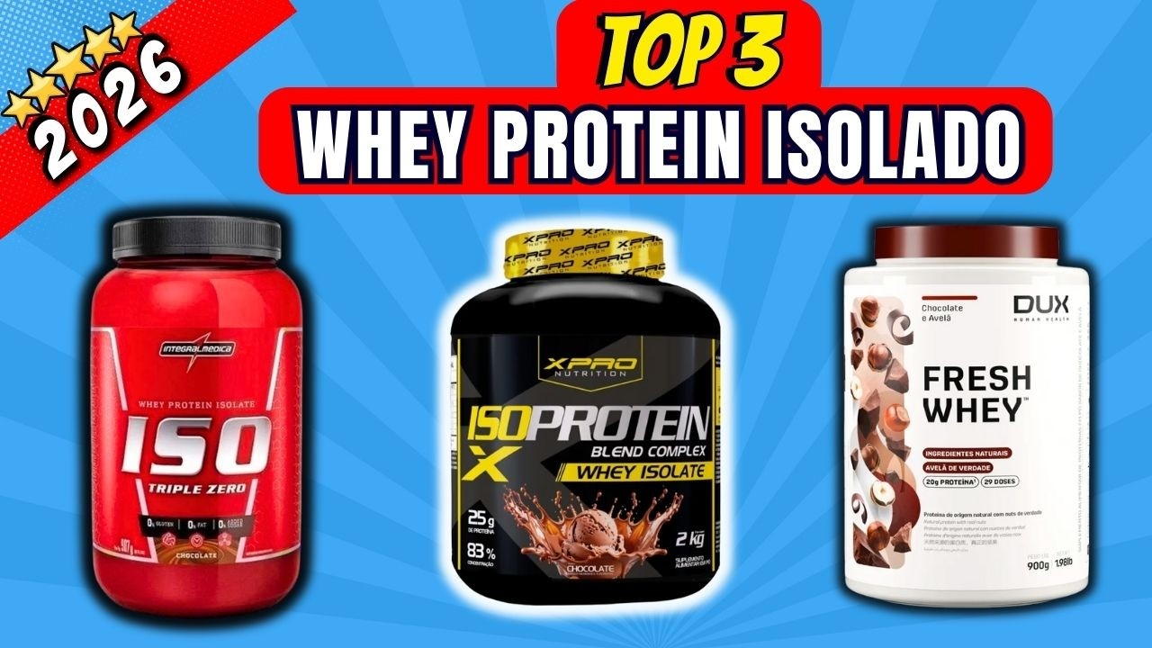 Miniatura da avaliação em vídeo de Whey Protein Isolado Dux Nutrition 900g Chocolate