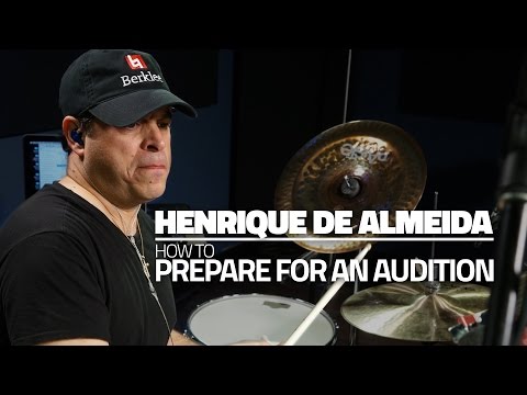 How To Prepare For An Audition | Henrique De Almeida