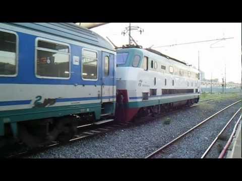 E444.006 in partenza con l' ICN 1911 Milano Centrale - Salerno