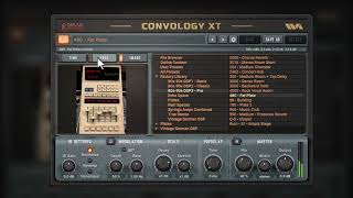 Video thumbnail for CONVOLOGY XT Free Convolution reverb with extensive vintage and real spaces libraries by WaveArtsAudio