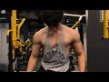 Chest day and posing | 16yo Alec Timmins