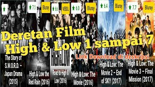 Download lagu HIGH AND LOW 1 Sampai 7   Tutorial Download Link Di Deskripsi mp3