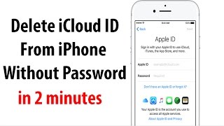 Remove iCloud Apple ID from iPhone  without password iOS 10+