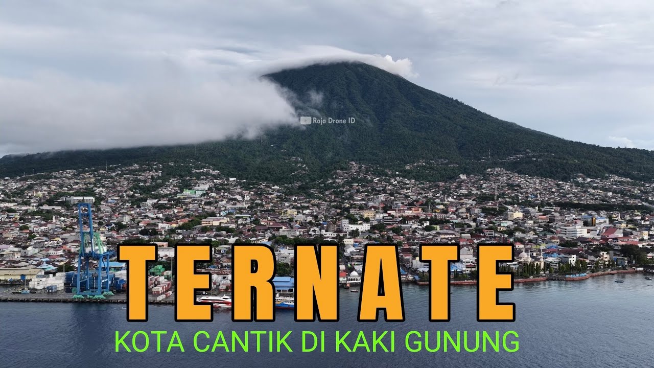 Ternate 2026, Kota Cantik di Kaki Gunung | Drone View by DJI Mavic 4 Pro