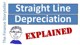 Straight line depreciation