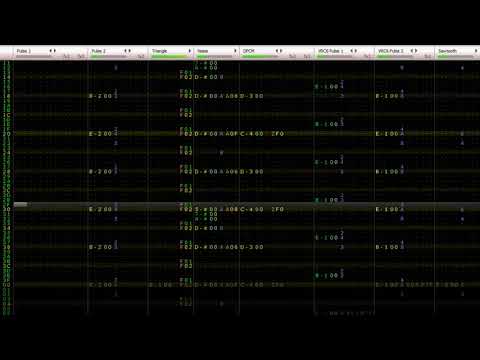 Octahedron / Chipzel - Authority in Famitracker (8 bit Chiptune Famitracker WiP)