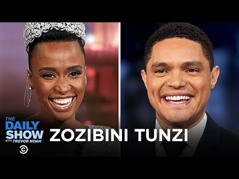 Zozibini Tunzi - Becoming Miss Universe and Fighting Gender-Based Violence | The Daily Show