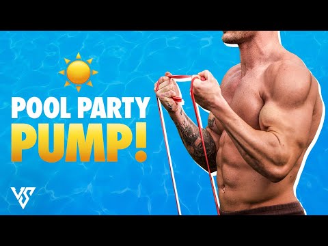 Full Body Muscle Pump Workout - DO THIS BEFORE THE POOL! | V SHRED