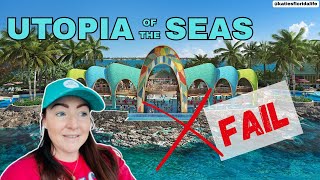 Missed Port & Rough Seas on UTOPIA OF THE SEAS! Christmas Cruise vlog Part One