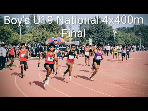 Men's 4x400m Relay Final | Boy's U19 National, 4x400m Relay Race Final 2025
