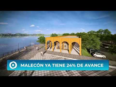 Así van las obras del Malecón y La Albarrada en Magangué