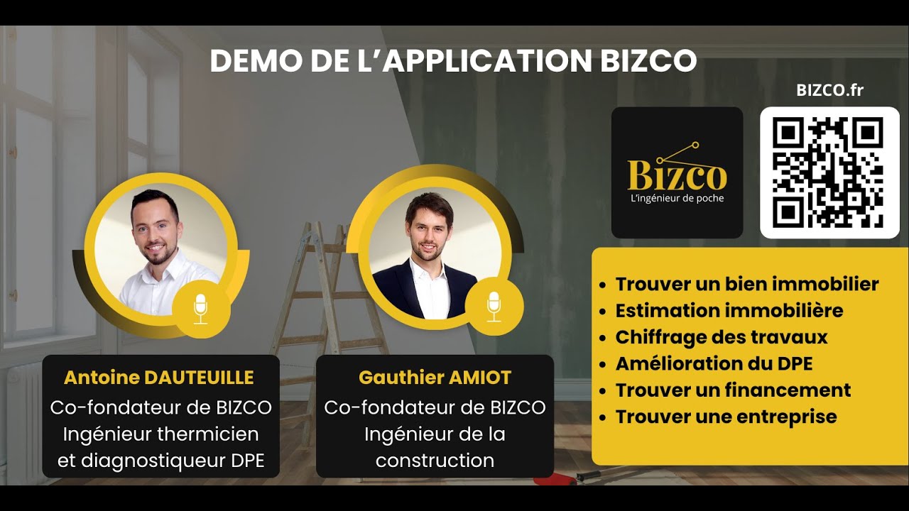 BIZCO pour faciliter sa recherche, ses travaux et son financement immobilier