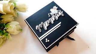 Beautiful Handmade Scrapbook | Memories Scrapbook | DIY Scrapbook Making Ideas | Tutorial