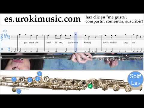 Tutorial de Flauta Charlie Puth & Selena Gomez - We Don't Talk Anymore Clases Notas Parte#2 um-927
