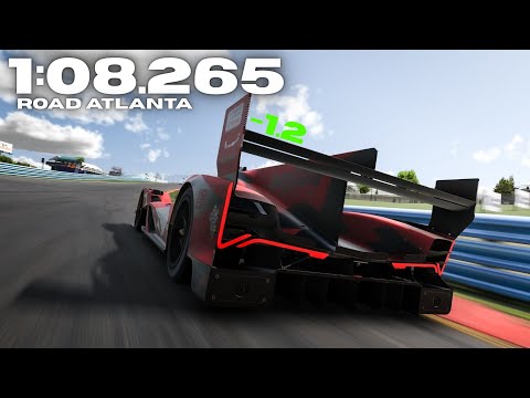 Road Atlanta WORLD RECORD + LAP GUIDE - Alxander Spetz P1DOKS.COM