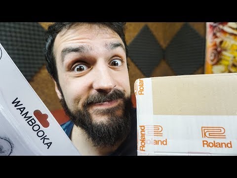 Ho alzato un leggio con una gelatina! DOPPIO unboxing: ROLAND & WAMBOOKA